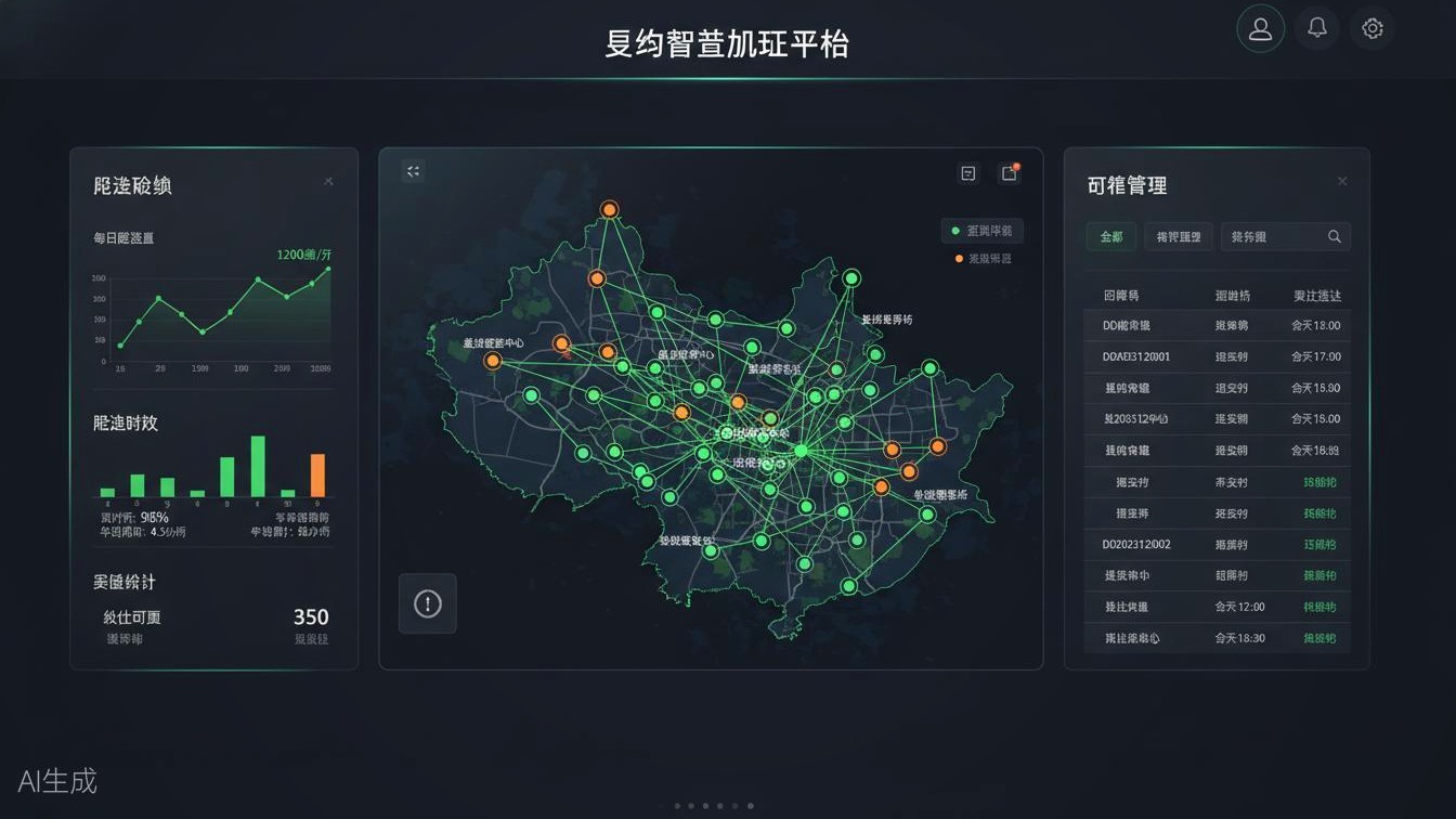 县域物流三级配送系统深度解析:统仓共配+数字化平台,打通县乡村双向流通